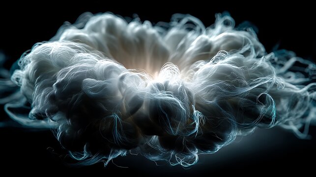 a delicate cloudlet of ethereal silk