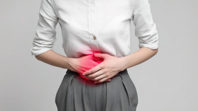 Urinary Tract Infection medical illustration showing inflammation of bladder, urethra and kidney, bacterial infection symptoms, painful urination, frequent need to urinate and pelvic discomfort