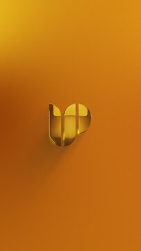 Gold Luxury Logo Reveal Vertical Title for Premium Stories and Reels