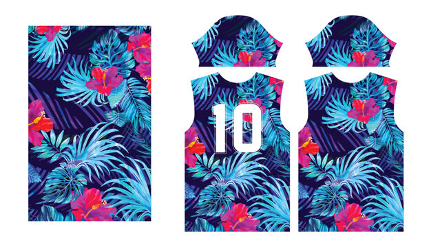 Jersey Design Textile Print