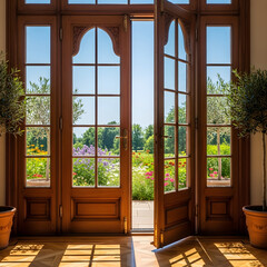 Fototapeta premium french door 