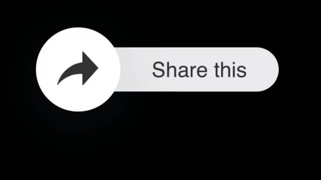 Cursor clicks on toggle buttons on black background