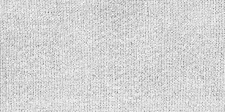Fine dense black and white abstract crosshatch woven fabric texture pattern