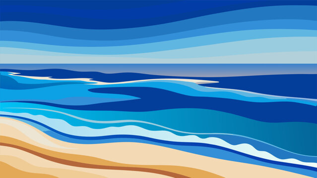  landscape sea site beach ocean background 