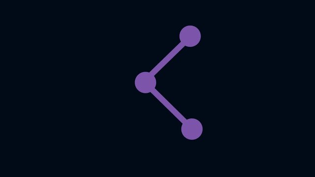 Share icon with dark blue background