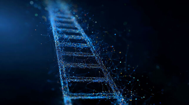 Abstract Ladder Ascending into the Future, Futuristic Concept