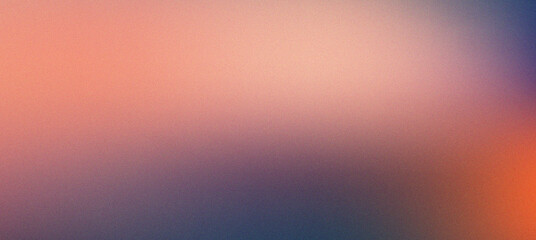 Obraz premium Elegant atmospheric backdrop blending warm coral and deep blue