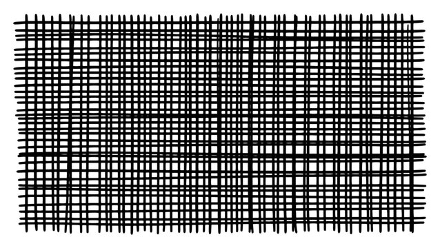 Grid texture with dense crosshatch lines in hand drawn engraving style