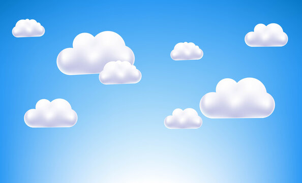 Cloud And Blue Sky Background
