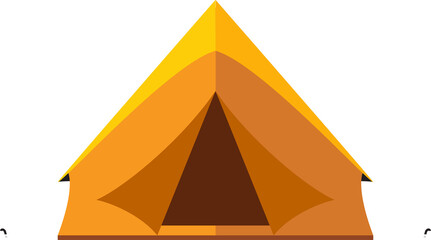 Camping tent icon. © Elena
