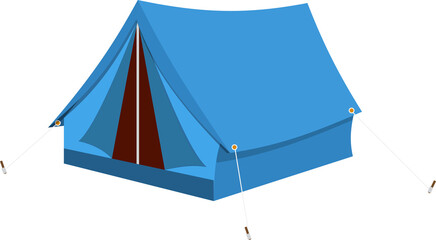 Camping tent icon. © Elena