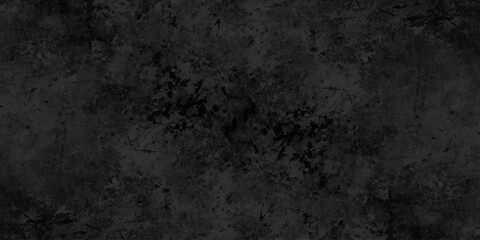 Fototapeta premium Dark Charcoal Grunge Concrete Texture Background, Distressed Black Cement Surface for Industrial Wall or Overlay Design