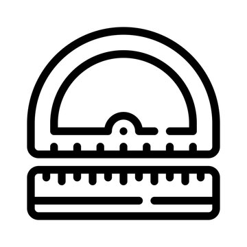 protractor line icon