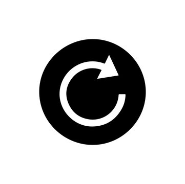 Modern Circular Arrow Refresh Icon