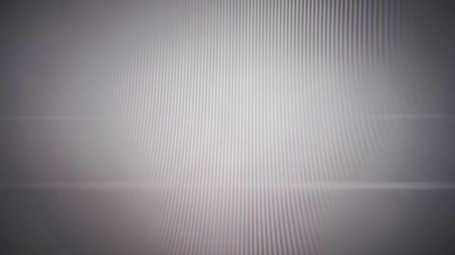 A defective VHS video signal with heavy analog distortion, the image softly warping and wobbling back and forth. Subtle horizontal scan lines, tracking errors, and flickering noise drift.