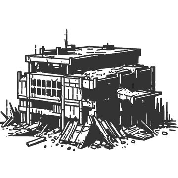 Nothing Seems Wrong at First Glance Vintage Illustration Vector