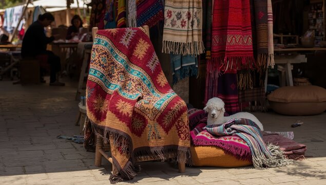 Alpaca wool Peruvian crafts