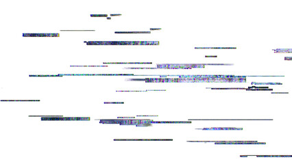 Glitch pixel effect.Distorted glitching screen overlay © Rumana