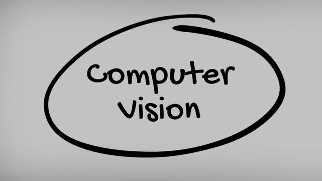 Computer Vision Hand Writing Text on Glass Screen