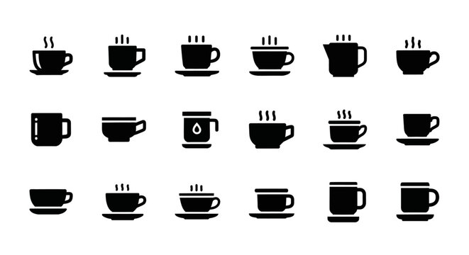 Coffee Cup Icon" Images  Browse 9,141 Stock Photos, Vectors, and Video |  Adobe Stock