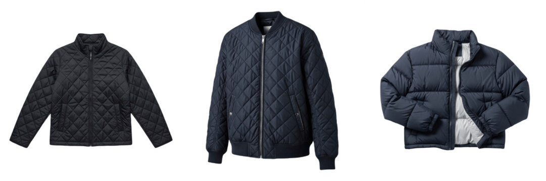 Diamond Quilted Jacket - Lightweight Transitional Outerwear Veste matelass&eacute;e Chaqueta acolchada Heritage Country Style Diamond Stitch Padded Coat Polyamide Fiber Classic Fashion.
