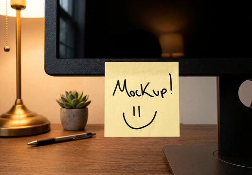 Sticky Note Mockup