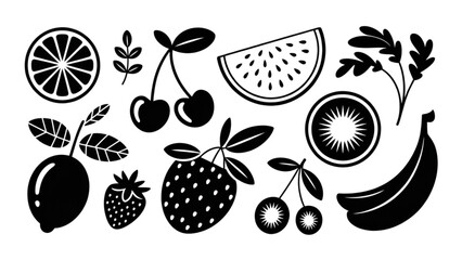 Close-up view of a white butterfly with intricate wing patterns on a plant isolated on transparent background © Mafijul