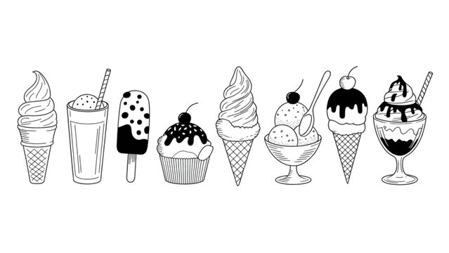 Various colorful glass bottles with caps and spray tops arranged together isolated on transparent background