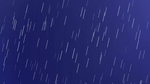 Motion image of raindrop particles 