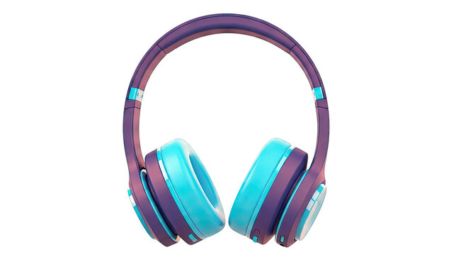 Blue and Navy Over-Ear Headphones