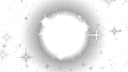 Fototapeta premium Abstract Glowing Bright Light with Sparkle Background Effect