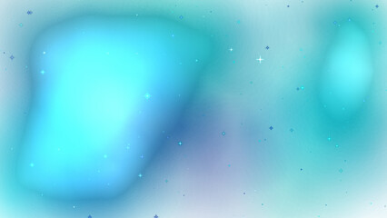 Abstract Swirls of Blue and Turquoise Colors © ImageFlow 