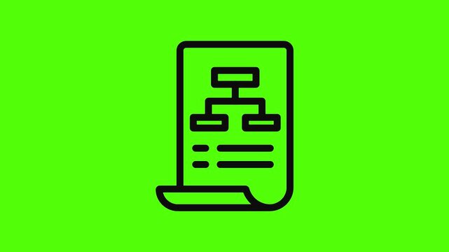 Workflow Illustration: A visual representation of a document outlining a project plan, showcasing hierarchy and the organization of tasks within a structured environment.