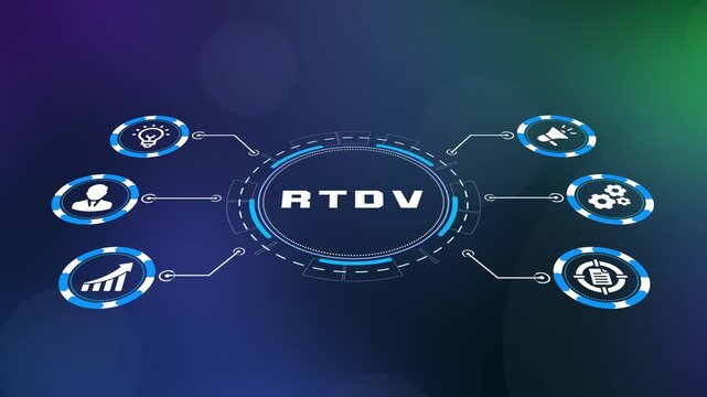  Real-time data visualization RTDV dashboard for business intelligence and live analytics monitoring.