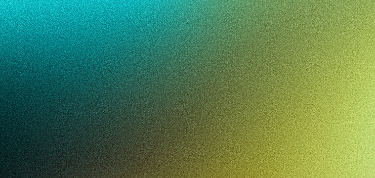 Grainy gradient background, green blue yellow abstract noise texture banner, header, digital wallpaper, dark noisy poster backdrop design