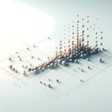 Correlation Scatter Plot with Trend Line