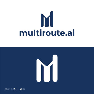 Modern Minimal Logo Design Template Abstract Branding Icon Vector