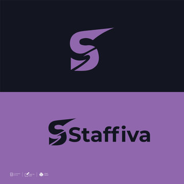 Modern Minimal Logo Design Template Abstract Branding Icon Vector