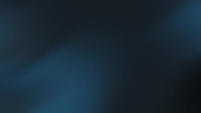 Dark blue gradient background with subtle grain texture and soft shadow waves for cinematic corporate presentation and elegant minimalist design.