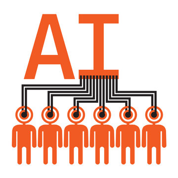 AI addicted faceless, dumb users