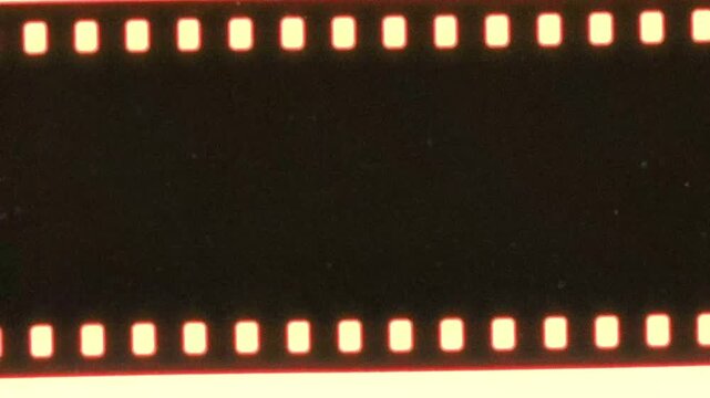 Film Strip Perforation Wipe Transition