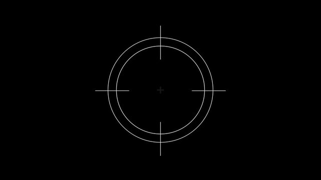 Focus, concentration icons collection. Goal, Target outline Linear icon set. Vector illustration.