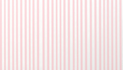 Fototapeta premium Pink Stripes: A captivating pattern of soft pink stripes dancing across the frame, a simple yet elegant design that evokes a sense of serenity and timeless charm.