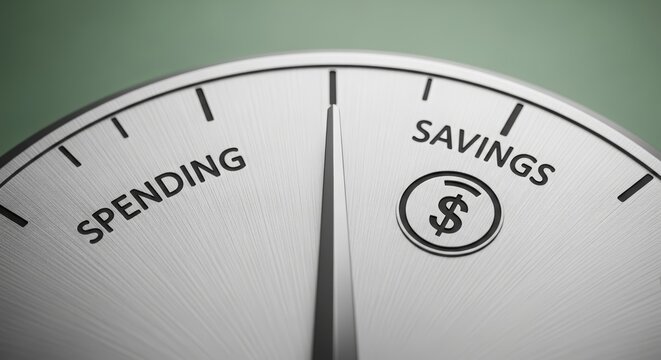 Financial discipline concept showing control over savings and personal budgeting strategies