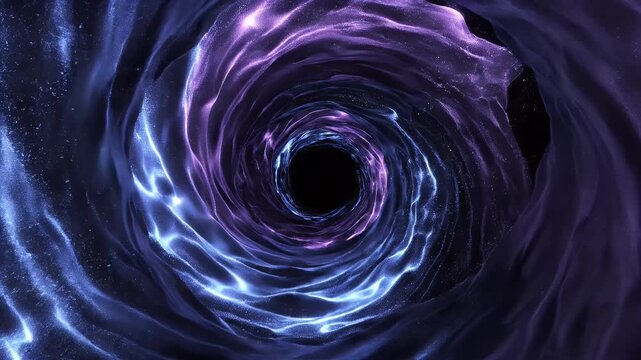 Abstract Swirling Vortex of Cosmic Energy and Light.