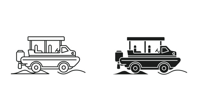 Amphibious Vehicle Travel Tourism Transportation