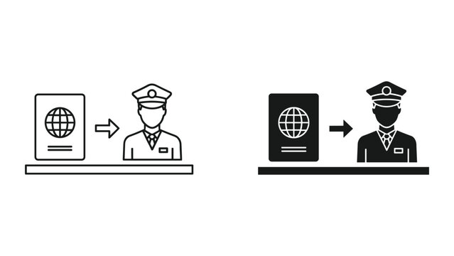 Passport Control Officer Border Crossing Processing