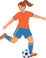 Obraz premium Sport People Illustration