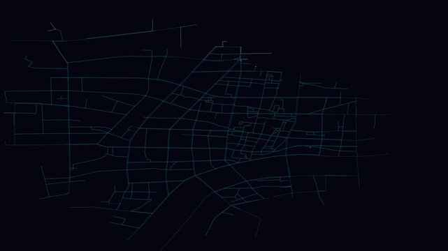 Nanyang, China, City Infrastructure Expansion Animation, Urban Visualization Technology
