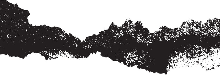 Fototapeta premium Black ink splash abstract texture